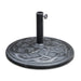 Lali 9 Ft Outdoor Umbrella + 21" Round Base - Visions in Furniture (La Mirada, CA)