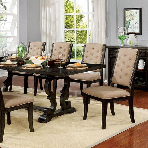 Patience Dark Walnut Dining Table - Visions in Furniture (La Mirada, CA)