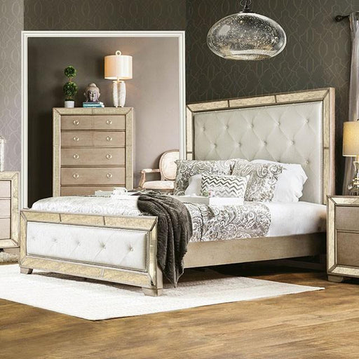LORAINE Cal.King, E.King, & Queen Bed - Visions in Furniture (La Mirada, CA)