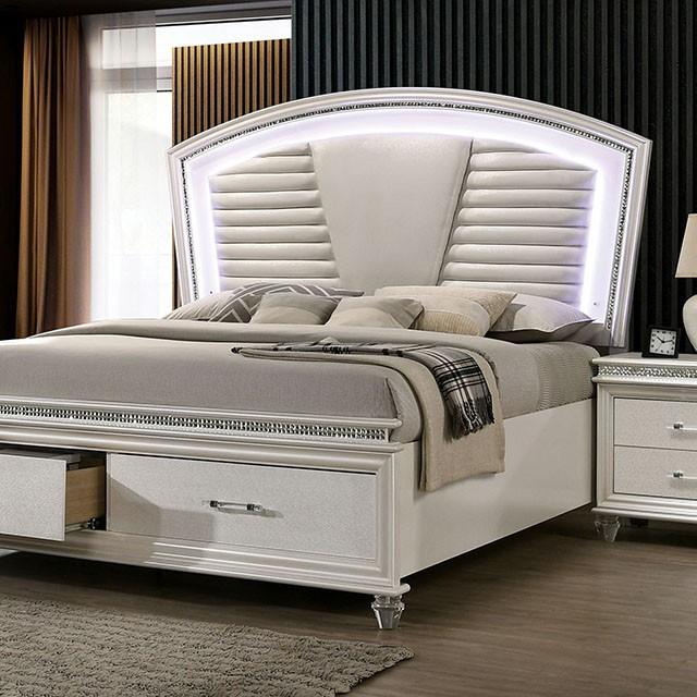 MADDIE Cal.King, E.King, & Queen Bed - Visions in Furniture (La Mirada, CA)