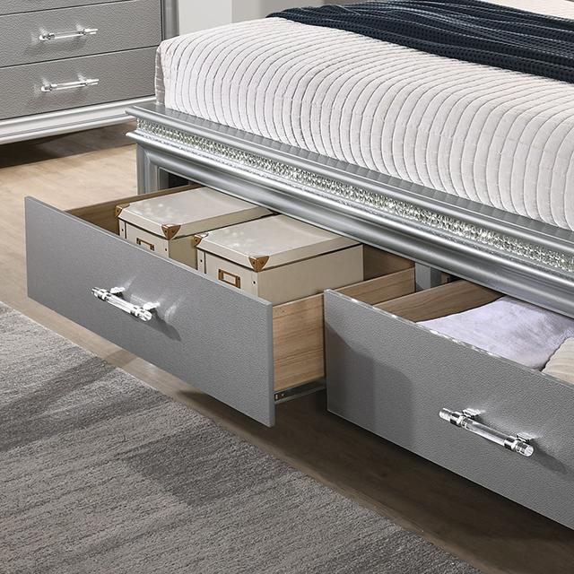 MADDIE Cal.King, E.King, & Queen Bed - Visions in Furniture (La Mirada, CA)