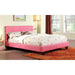 Evans E.King & Cal.King Bed Espressso, White, & Camel - Visions in Furniture (La Mirada, CA)