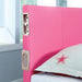 Evans Bed Espresso & Pink - Visions in Furniture (La Mirada, CA)