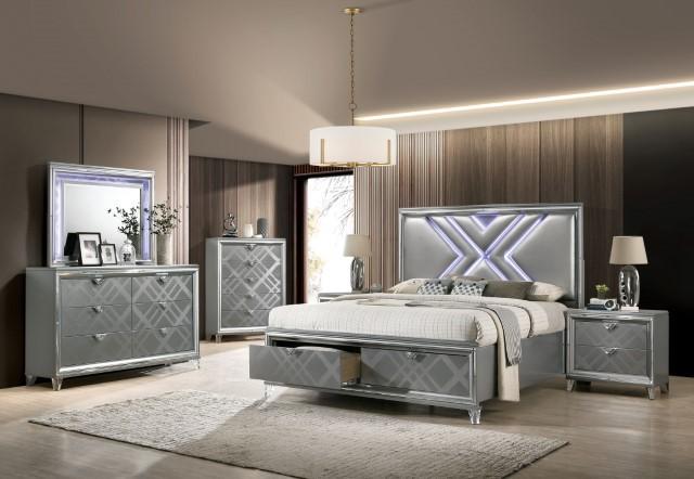EMMELINE Mirror w/ LED Lights - Visions in Furniture (La Mirada, CA)