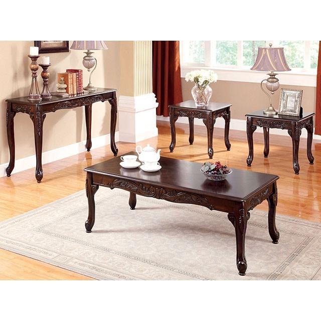 Cheshire Dark Cherry Sofa Table - Visions in Furniture (La Mirada, CA)