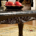 Brampton Espresso/Black Faux Sofa Table - Visions in Furniture (La Mirada, CA)