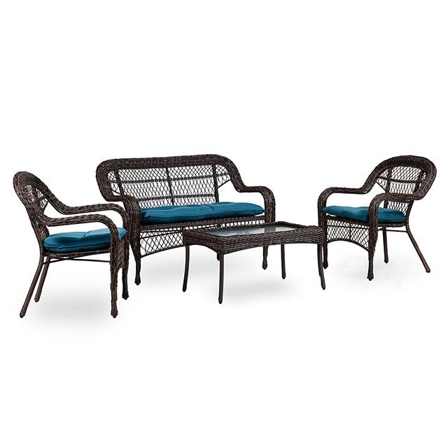 Oliveri Wicker Coffee Table - Visions in Furniture (La Mirada, CA)