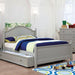 Diane Bed Blue & Gray - Visions in Furniture (La Mirada, CA)