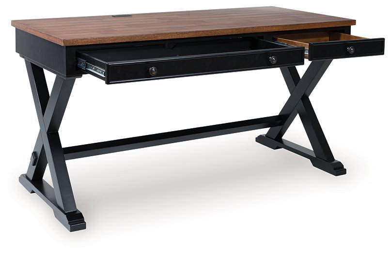 Wildenauer 60" Home Office Desk - Visions in Furniture (La Mirada, CA)