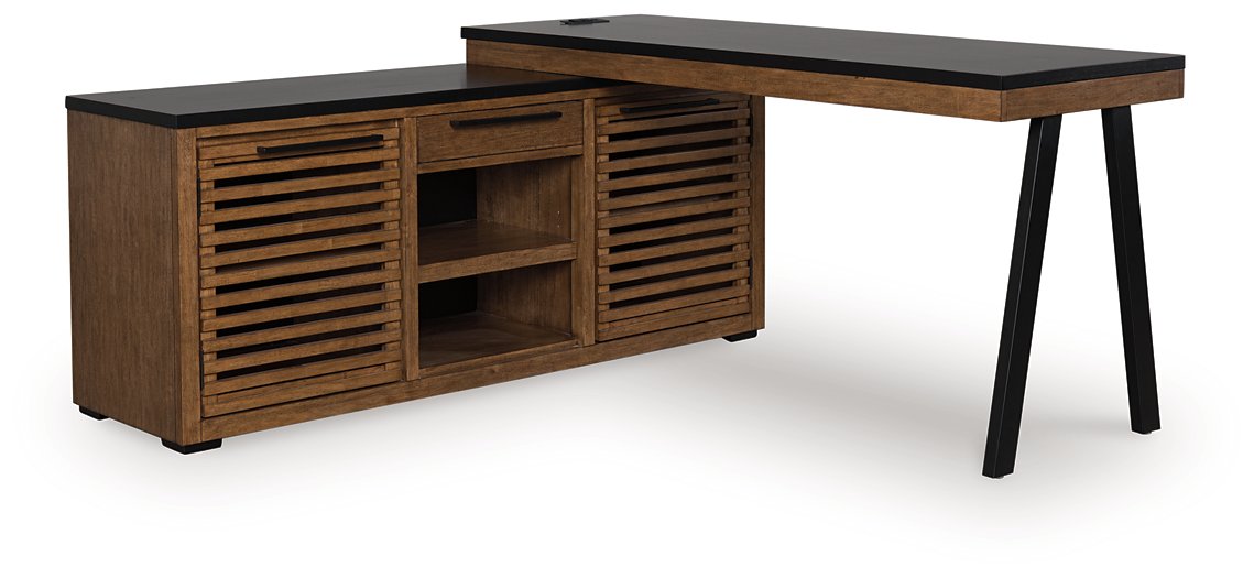 Kallari Credenza with Desk Return - Visions in Furniture (La Mirada, CA)