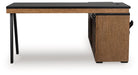 Kallari Credenza with Desk Return - Visions in Furniture (La Mirada, CA)