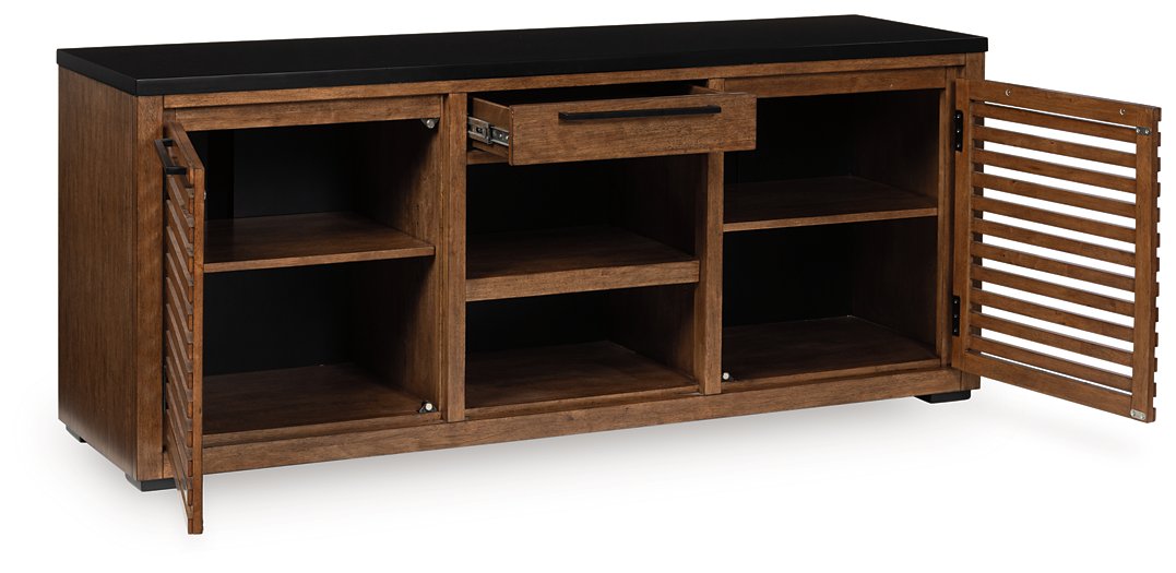 Kallari Credenza with Desk Return - Visions in Furniture (La Mirada, CA)