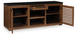 Kallari Credenza with Desk Return - Visions in Furniture (La Mirada, CA)