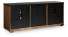 Kallari Credenza with Desk Return - Visions in Furniture (La Mirada, CA)