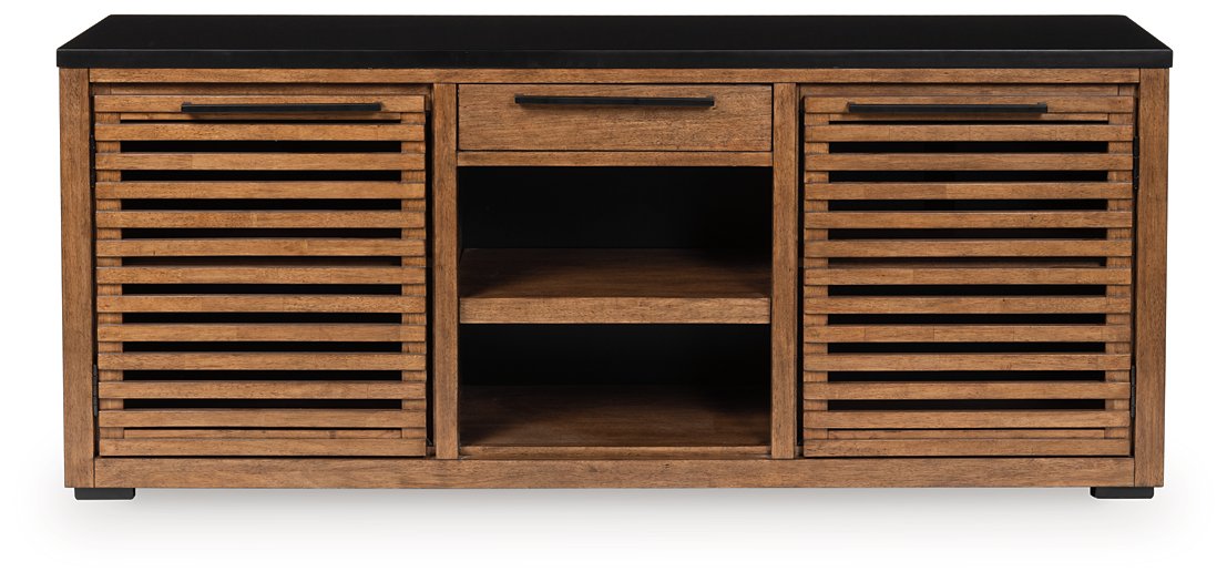 Kallari Credenza with Desk Return - Visions in Furniture (La Mirada, CA)