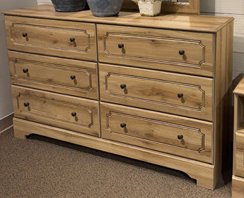 Aleaport Dresser and Mirror - Visions in Furniture (La Mirada, CA)