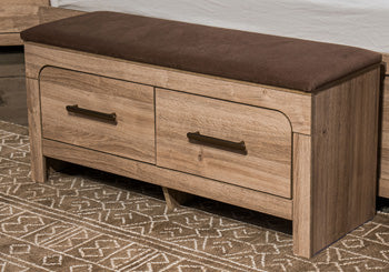 Kinlanni Bedroom Storage Bench - Visions in Furniture (La Mirada, CA)