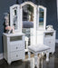Kozlani Vanity with Mirror - Visions in Furniture (La Mirada, CA)
