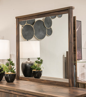 Pamytta Dresser and Mirror - Visions in Furniture (La Mirada, CA)