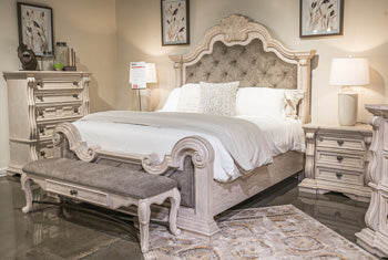 Bruchandi Upholstered Bed - Visions in Furniture (La Mirada, CA)