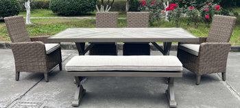 Laguna Heights Outdoor Dining Table - Visions in Furniture (La Mirada, CA)