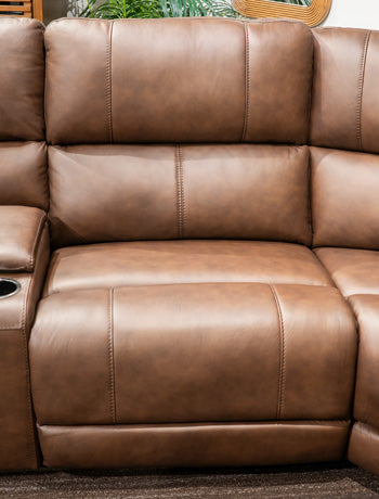 Bleckley Power Reclining Sectional - Visions in Furniture (La Mirada, CA)