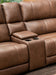 Bleckley Power Reclining Sectional Loveseat with Console - Visions in Furniture (La Mirada, CA)