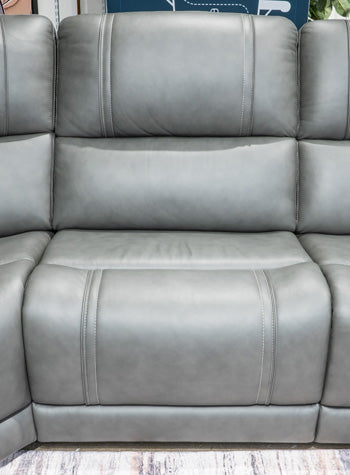 5Z - Pittson Power Sectional Reclining Sofa - Visions in Furniture (La Mirada, CA)