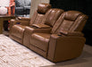 Gruaro Power Reclining Loveseat with Console - Visions in Furniture (La Mirada, CA)
