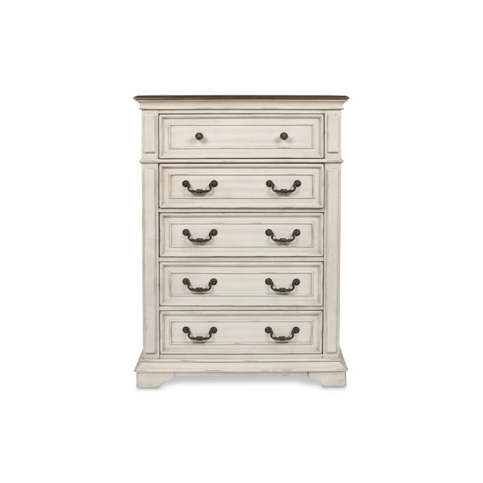 ANASTASIA  CHEST - ANT. WHITE - Visions in Furniture (La Mirada, CA)