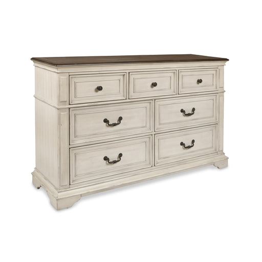 ANASTASIA DRESSER - ANT. WHITE - Visions in Furniture (La Mirada, CA)