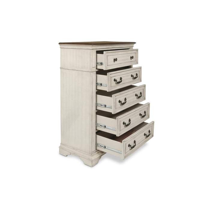 ANASTASIA  CHEST - ANT. WHITE - Visions in Furniture (La Mirada, CA)