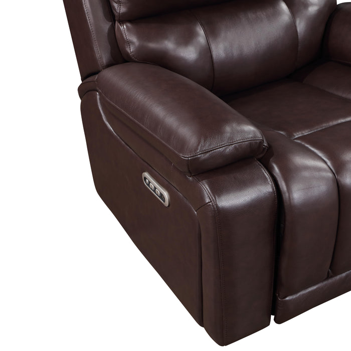 CICERO SOFA  W/ PWR FR & HR -BROWN - Visions in Furniture (La Mirada, CA)