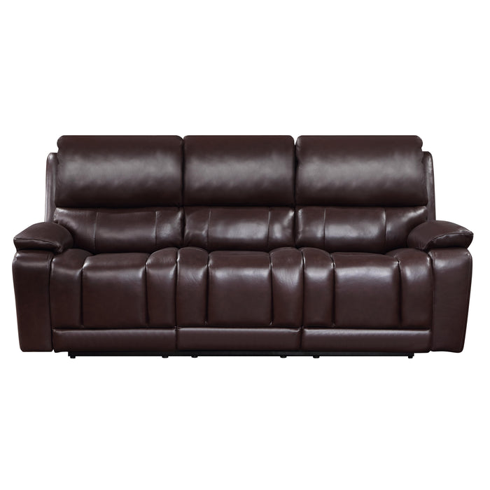 CICERO SOFA  W/ PWR FR & HR -BROWN - Visions in Furniture (La Mirada, CA)