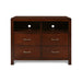 KENSINGTON MEDIA CHEST- BURNISHED CHERRY - Visions in Furniture (La Mirada, CA)