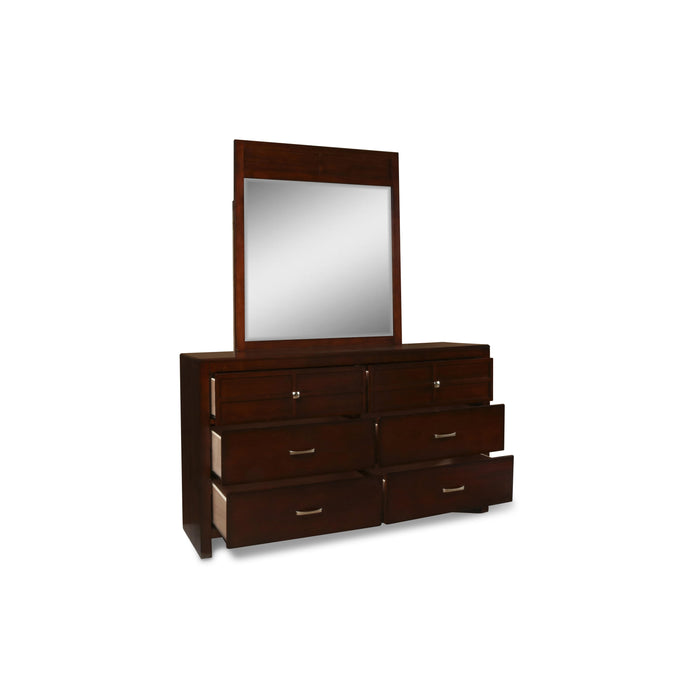 KENSINGTON MIRROR- BURNISHED CHERRY - Visions in Furniture (La Mirada, CA)