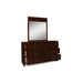 KENSINGTON MIRROR- BURNISHED CHERRY - Visions in Furniture (La Mirada, CA)