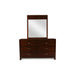 KENSINGTON MIRROR- BURNISHED CHERRY - Visions in Furniture (La Mirada, CA)