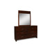 KENSINGTON MIRROR- BURNISHED CHERRY - Visions in Furniture (La Mirada, CA)