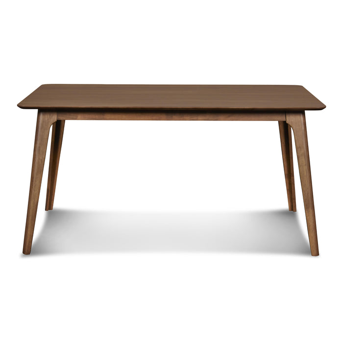 OSCAR 60" RECTANGLE TABLE - WALNUT - Visions in Furniture (La Mirada, CA)