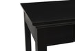TAMARACK DESK- BLACK - Visions in Furniture (La Mirada, CA)