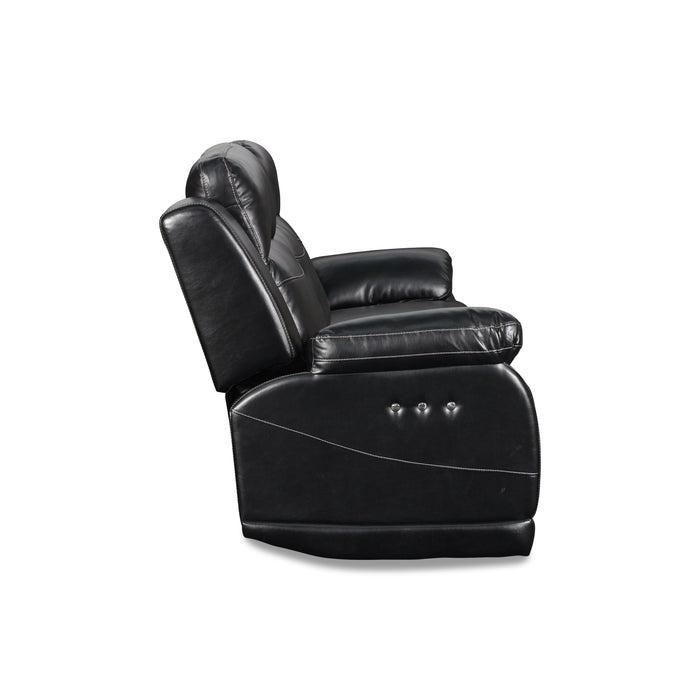VEGA  SOFA W/PWR FR - PREMIER BLACK - Visions in Furniture (La Mirada, CA)