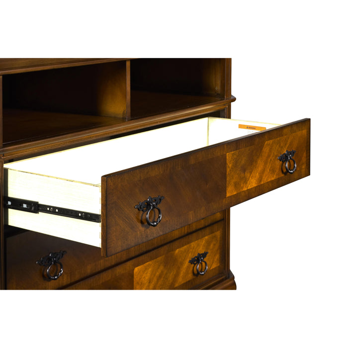 SHERIDAN MEDIA CHEST- BURNISHED CHERRY - Visions in Furniture (La Mirada, CA)