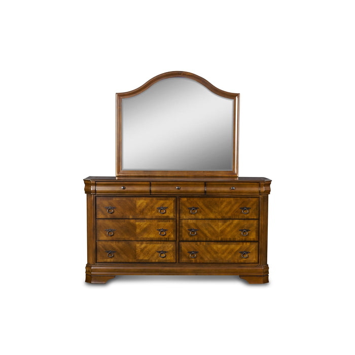 SHERIDAN MIRROR- BURNISHED CHERRY - Visions in Furniture (La Mirada, CA)