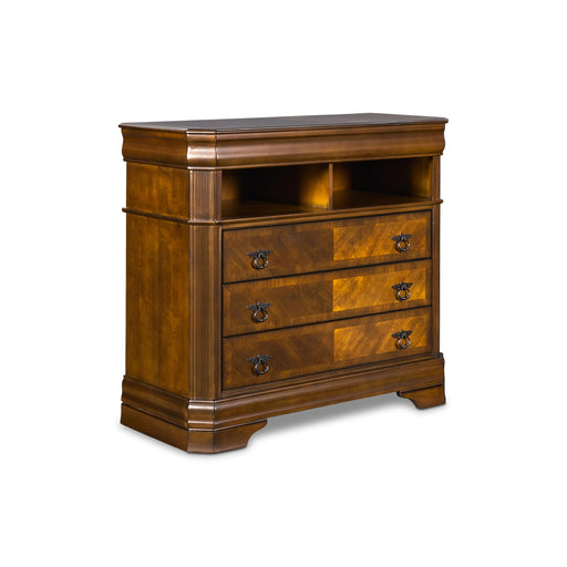 SHERIDAN MEDIA CHEST- BURNISHED CHERRY - Visions in Furniture (La Mirada, CA)