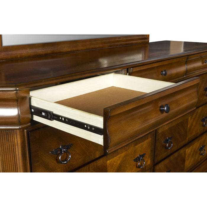 SHERIDAN DRESSER- BURNISHED CHERRY - Visions in Furniture (La Mirada, CA)