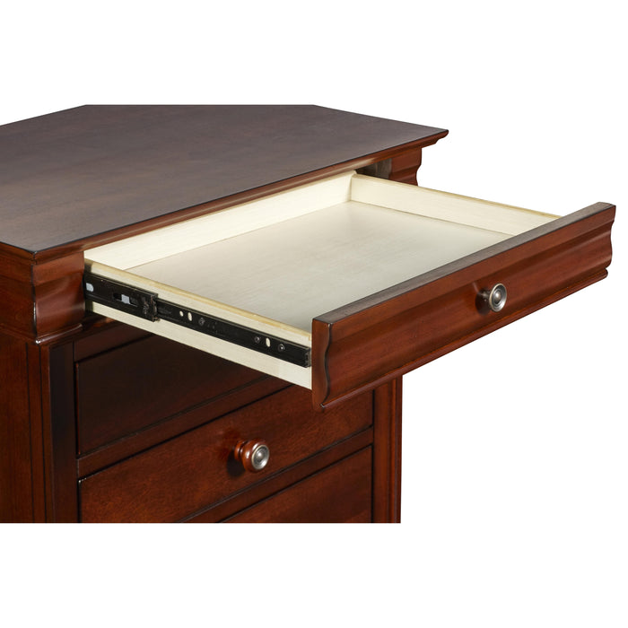 VERSAILLES NIGHTSTAND- BORDEAUX - Visions in Furniture (La Mirada, CA)