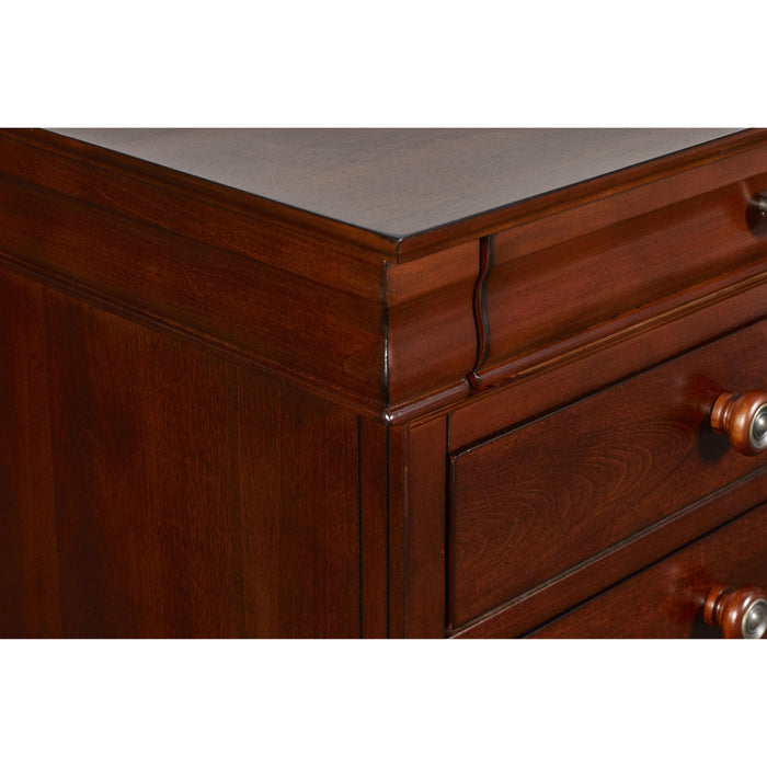 VERSAILLES NIGHTSTAND- BORDEAUX - Visions in Furniture (La Mirada, CA)