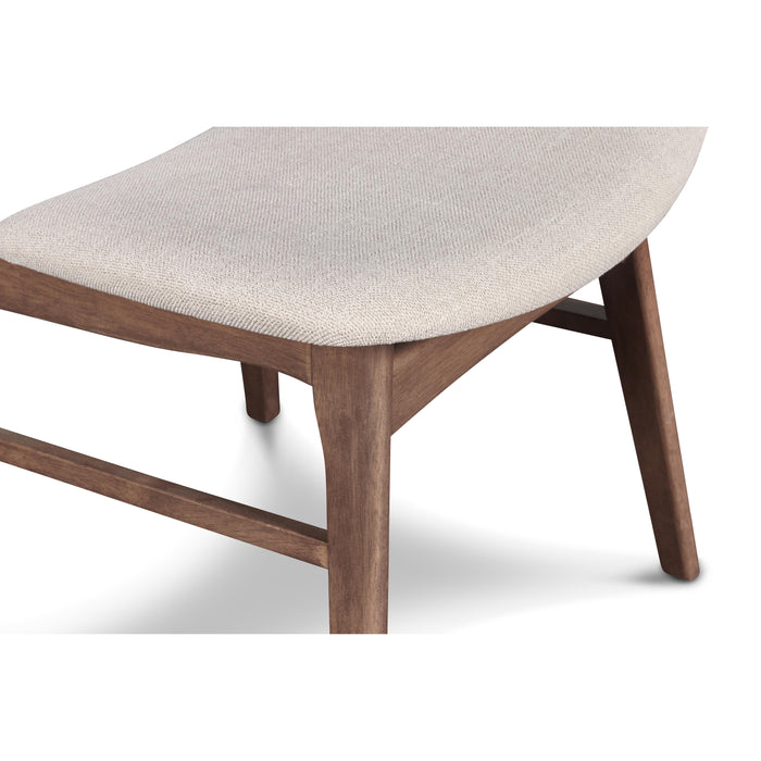 OSCAR WOOD BACK CHAIR - WALNUT, 2 PC PER CARTON - Visions in Furniture (La Mirada, CA)