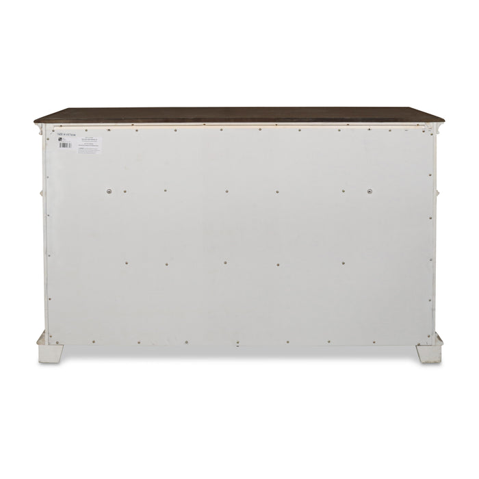 ANASTASIA DRESSER - ANT. WHITE - Visions in Furniture (La Mirada, CA)